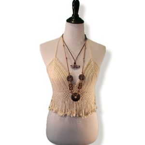 Crocheted Hippie Halter